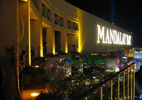 Mandalay Bay.  The Foundation Room at the top is Great! Vegas At Night, Mandalay Bay Las Vegas, Mandalay Bay, Las Vegas Trip, Vegas Strip, Mandalay, The Foundation, At The Top, Great View