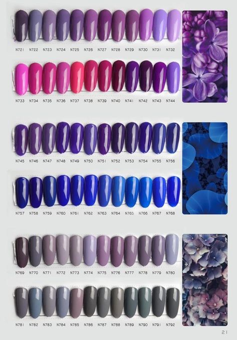 Rare Nail Colors, Nailpaints Design At Home, Gel Nails Shape, Nail Paint Shades, Nail Swatches, Pink Nail Colors, Wow Nails, Looks Party, Elegant Nails