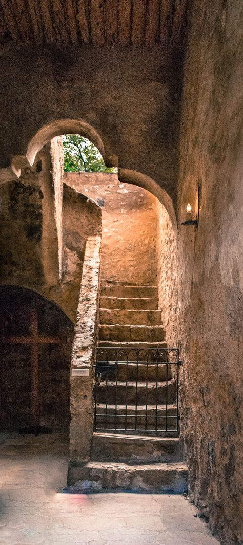 Mission Concepcion Staircase - San Antonio Texas Texas Missions, Architecture Arches, Mission Revival, San Antonio Missions, Phase 4, San Antonio Texas, Lone Star, San Antonio, Great Places