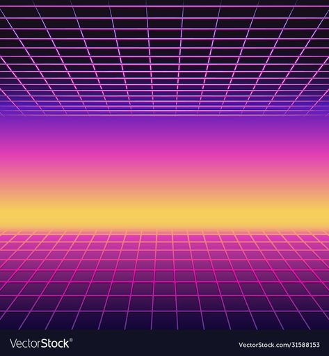 80s Futuristic, 80s Background, Sunset Vector, Neon Sunset, Art Deco Room, Neon Png, 80s Neon, Futuristic Background, Sport Poster Design