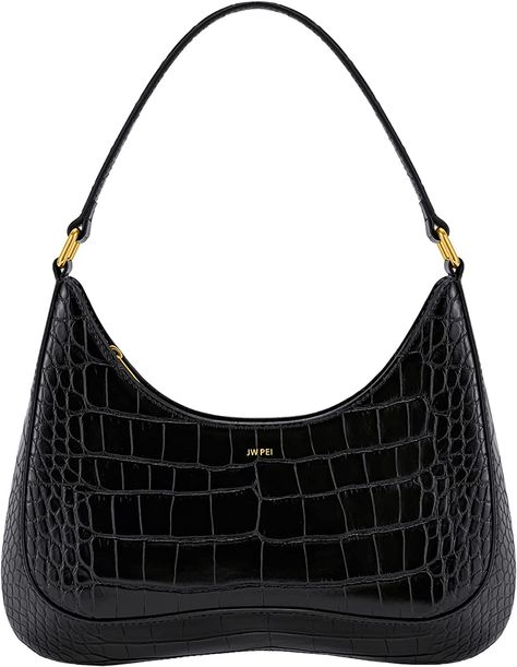 Business 101, Jw Pei, Gucci Tote Bag, Women's Bags By Style, Gucci Tote, Trendy Handbags, Vegan Leather Bag, Ostrich Leather, Purse Black