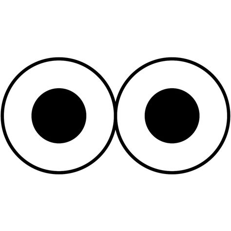 Googly Eyes Drawing, Eyes Clipart Free Printable, Printable Eyes For Crafts, Eyes Template, Eye Template, Eyes Printable, Eye Clipart, Eye Printable, Eye Png