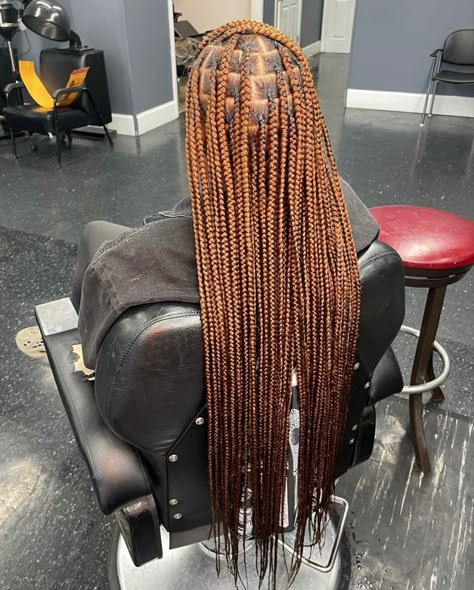 Ginger Braids, Braiding Hair Colors, Natural Hair Care Routine, Cornrows Braids For Black Women, Weave Hairstyles Braided, Big Box Braids Hairstyles, Dyed Hair Inspiration, Cute Box Braids Hairstyles, Quick Braided Hairstyles