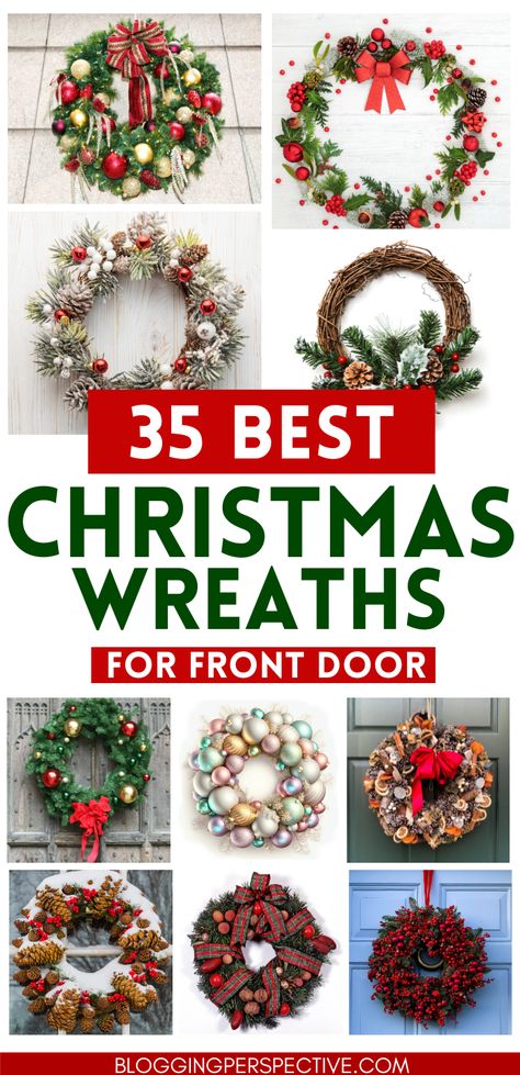 Ribbon On Wreaths How To Put, Christmas Wreath Ideas Front Doors, Unique Christmas Wreaths, Christmas Wreath Ideas, Christmas Mantle Decor, Festive Wreath, Christmas Mantle, Christmas Wreaths For Front Door, Too Good To Be True