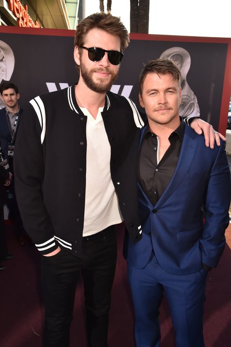 Luke and Liam Hemsworth at Westworld Season 2 Premiere Westworld Season 2, Luke Hemsworth, Taika Waititi, Australian Actors, Liam Hemsworth, Chris Hemsworth, Celebrity Entertainment, Good Looking Men, The Red Carpet