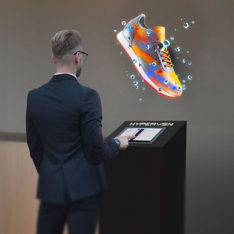 3D Hologram Rentals for Events - Rent Holographic Displays | Holographic Technology - HYPERVSN Grace Hopper Conference, Holographic Displays, 3d Hologram, Tv Decor, Digital Signage, Use Case, Retail Display, Visual Effects, Check It Out