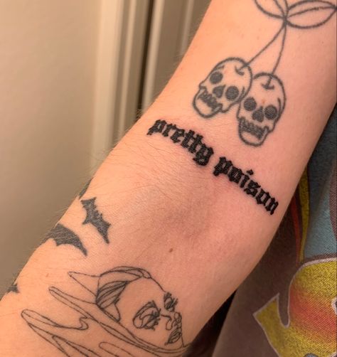 Pretty Poison Tattoo, Poison Tattoo, Pretty Poison, Tattoos And Piercings, Tattoo Ideas, Piercings, Tattoos, Quick Saves