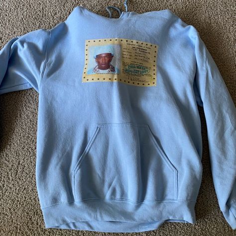 Great Quality, Super Cute Sweatshirt! Made From Etsy. Tyler The Creator Hoodie, Tyler The Creator Merch, Nike Winter Jackets, Music Hoodies, Xmas List, Embroidered Crewneck, Gildan Sweatshirts, Cute Sweatshirts