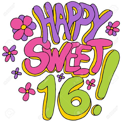 Happy Sweet 16 Birthday Wishes, Sweet Sixteen Quotes, 16th Birthday Quotes, Happy Birthday Sweet 16, 16th Birthday Wishes, Happy Sweet 16, Birthday Wishes For Friend, Happy Birthday Posters, Happy 16th Birthday