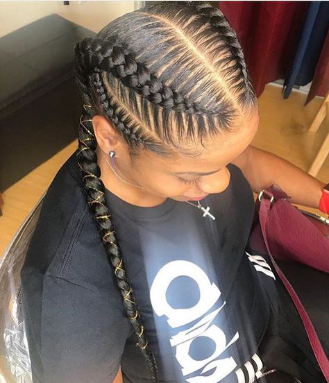 3 Braided Hairstyles, Two Braid Cornrows, 2 Feedin Braids Styles, 2 Straight Back Braids, Double Cornrow Braids, Two Goddess Braids Cornrows, 3 Feed In Braids, 3 Cornrow Braids, Hair Styles Two Braids