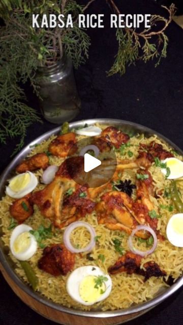 Kabsa Rice Recipe, Sehri Food, Kabsa Rice, Easy Iftar Recipes, Ramadan Food, Iftar Recipes, Quick And Easy Recipes, Ramadan Recipes, Sweet Chocolate