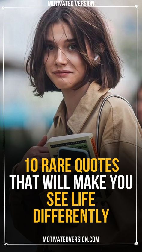 10 Rare Quotes That Will Make You See Life Differently Rare Moments Quotes, Romantic Life Quotes, Fact Quotes So True, Life Reality Quotes So True, She Is Rare Quotes, Being Real Quotes, Strange Quotes, Secrets Quotes, Unusual Quotes