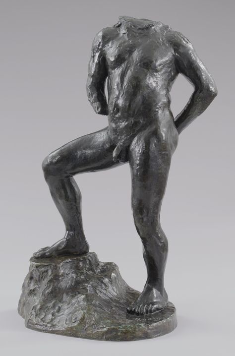 Auguste Rodin. Study for the Naked Balzac. c. 1893 (cast 1971)