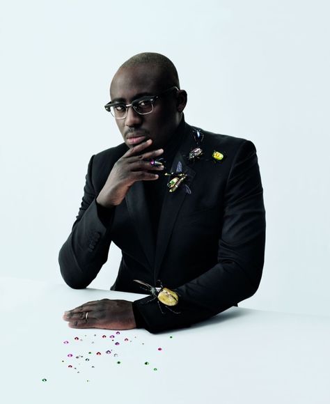 Edward Enninful stars in Swarovski's fall 2016 campaign Luxury Fitness, Edward Enninful, Nancy Ajram, Tim Walker, Vogue Uk, Karlie Kloss, Fashion Advertising, New Star, Jason Wu