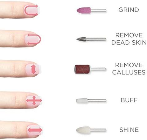 Nails File, Acrylic Nail Drill, Manicure Tutorials, Diy Pedicure, Business Nails, Acrylic Nails At Home, Nagel Tips, Different Nail Shapes, Nail Techniques