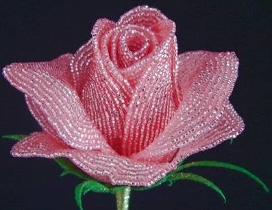 French Beaded Flower Tutorials (4/29/2015) | Guide To Beadwork Blog Beaded Rose, Beaded Flowers Patterns, Seed Bead Flowers, French Beaded Flowers, Wire Flowers, Crazy Quilting, Seed Bead Tutorial, Lose Yourself, Bead Embroidery Jewelry