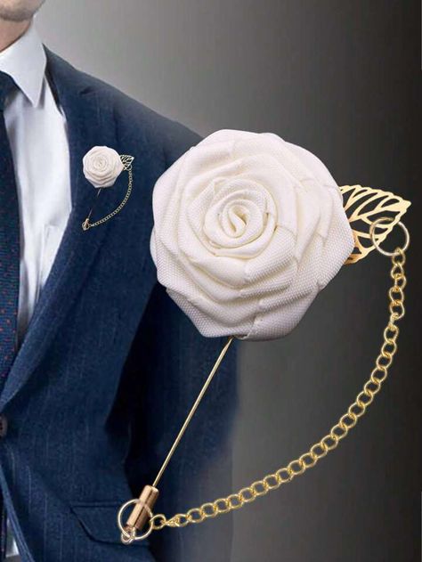 Boutonniere Pins, Flower Boutonniere, Groomsmen Boutonniere, Flower Lapel, Rose Boutonniere, Flower Lapel Pin, Prom Flowers, Groom Boutonniere, Silk Rose