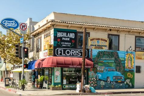 Highland Park, Los Angeles CA - Neighborhood Guide | Trulia Eagle Rock Los Angeles, Highland Park Los Angeles, Los Angeles Street, Los Angeles Neighborhoods, La Life, 90 Day Plan, Eagle Rock, Neighborhood Guide, Highland Park