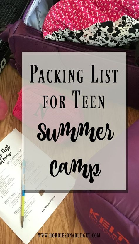 Summer Camp Packing List, Church Camp Packing, Summer Camp Packing, Summer Camping Outfits, Camping With Teens, Camping Packing List, Road Trip Packing, Camping List, Camping Photography