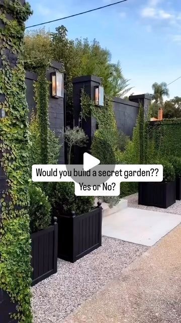 Landscaping + secret garden goals!! Who wants a secret garden??? 🙋🏻‍♀️😍🍃

📹 @harolds_finishing_touches Secret Garden Ideas Hiding Places, Hidden Garden Ideas, Secret Garden Ideas, Enclosed Garden, Garden Goals, Becki Owens, A Secret Garden, Hidden Garden, Garden Walkway