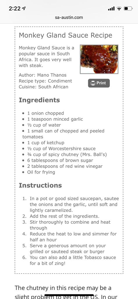 Monkeygland Sauce South Africa, Monkey Gland Sauce Recipe, Monkey Gland, Prego Sauce, Cooking Tricks, Portuguese Food, South African Recipes, Portuguese Recipes, African Food