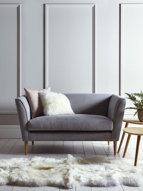 Cox & Cox Launch Upholstery Range — Heart Home Couch For Bedroom, Small Couch In Bedroom, Small Room Sofa, Mini Couch, Furnitur Ruang Keluarga, Mini Sofa, Bedroom With Sitting Area, Small Couch, Bedroom Couch