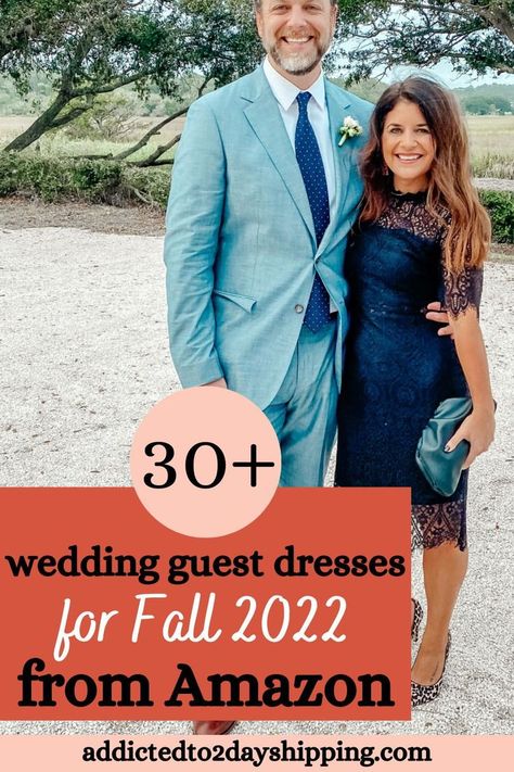 Do you have any Fall Weddings coming up? If so, here are the best trendy and affordable options from Amazon Fashion. Me and the Hubby at the last wedding we attended (dress linked) Wedding Guest Dresses 2022 Fall, Beach Wedding Guest Dress Fall, Fall Wedding Guest Dresses 2022, Fall Beach Wedding Guest Dress October, October Beach Wedding Attire Guest, Fall Wedding Guest Shoes, Fall Beach Wedding Guest Dress, Fall Outdoor Wedding Guest Dress, Wedding Guest Dress Fall October