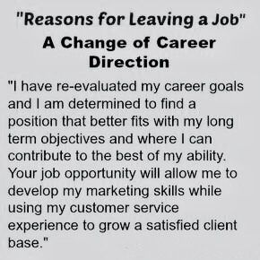 Reasons for Leaving a Job Crappy Job Quotes, Reason For Leaving Job, Why Are You Interested In This Job, Reason For Leaving Job On Application, Reasons For Leaving A Job, Fired From Job, Job Interview Prep, Business Writing Skills, Job Interview Answers