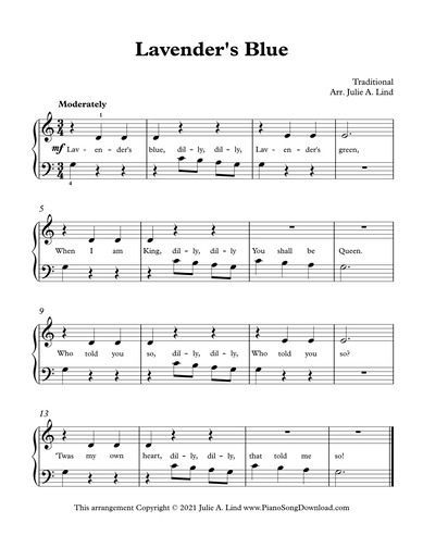 Lavender's Blue, easy piano sheet music | Easy piano sheet music, Piano sheet music free, Easy piano Free Piano Sheet Music Printables, Piano Sheet Music Easy, Musical Terms, Piano Theory, Piano Songs Sheet Music, Sheet Music Easy, Music Printables, Finger Piano, Piano Chords Chart