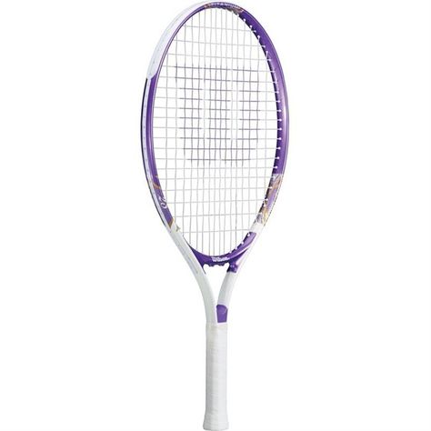 Tennis <3!  Purple tennis racket!!! AWESOME!! Purple Tennis Racket, Tennis Essentials, Prince Tennis Racket, Soft Tennis, Badminton Set, Tennis Outfit Women, Tennis Rackets, Violet Rose, Tennis Shirts