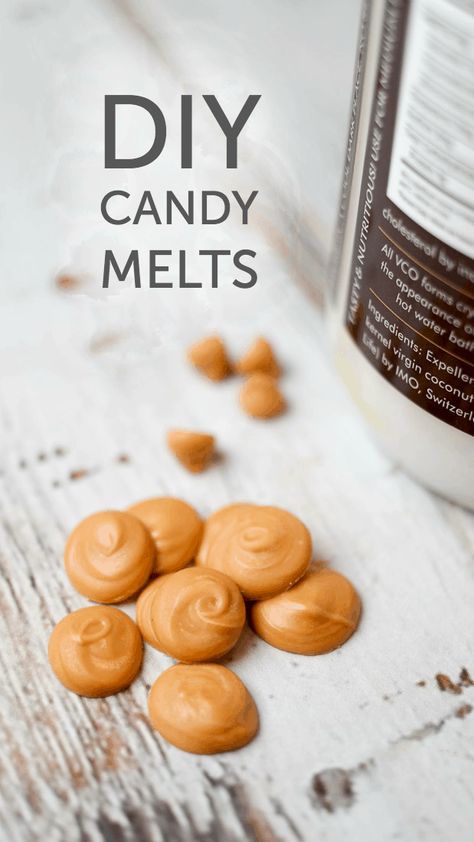 Diy Candy Melts Recipes, Chocolate Melts Tips, Brownie Decorations, Candy Melts Recipe, Butterscotch Caramel, Pinterest Mom, Home Made Candy, Shower Foods, Candy Melt