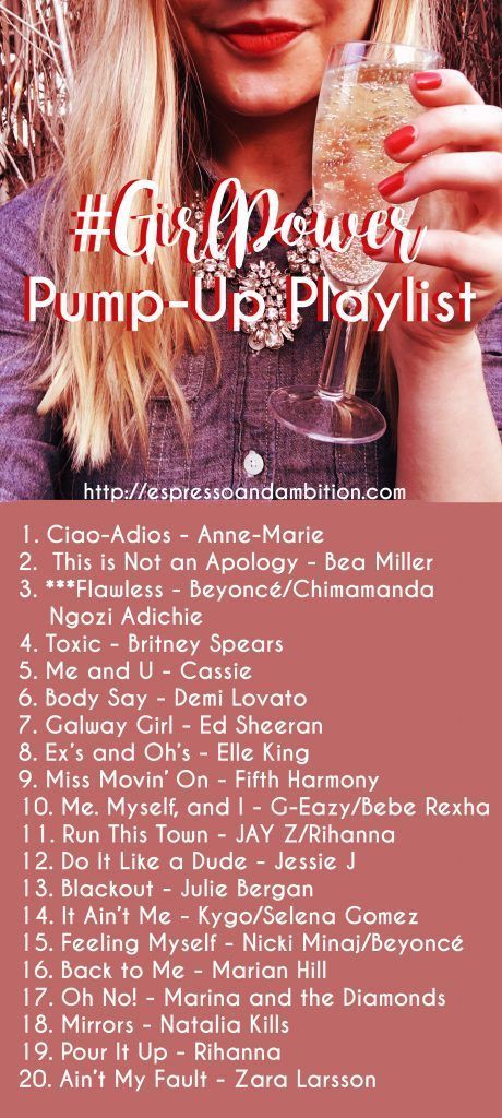 Girl Power in deed! 20 songs when you need to be pumped up .... And the artist on this list -- dope! bossbabe #girlpower #music #beyonce #musicplaylist #power #songs Pump Up Playlist, Baddie Songs, Galway Girl Ed Sheeran, Baddie Playlist, Girl Power Songs, Empowering Songs, Power Pump, Softball Ideas, Girl Power Playlist