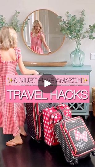 Traveling Hacks, Bags Making, Disney 2024, Amazon Hacks, Family Safety, Amazon Travel, Free Family, Travel Hacks, Packing Tips