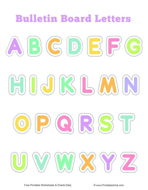 Free Printable Bulletin Board Letters Templates [PDF] - Printables Hub Bulletin Board Letters Free Printables, Free Bulletin Board Letters, Free Printable Bulletin Board, Free Bulletin Board, Printable Bulletin Board Letters, Pictionary Words, Printable Bulletin Board, Welcome To Class, Letters Printable