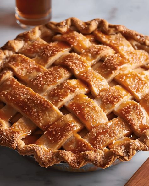 Indulge in a Heavenly Caramel Apple Pie There’s nothing quite like the comforting aroma of a freshly baked apple pie wafting through your home. Today, I’m sharing a delightful twist ... Read more Apple Caramel Pie, Apple Pie Crumble, Salted Caramel Apple Pie, Caramel Pie, Apple Crumble Pie, Fall Pies, Best Apple Pie, Thanksgiving 2024, Baked Apple Pie