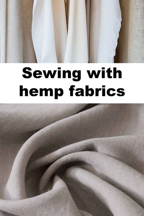 Hemp Crafts, Hemp Yarn, Hemp Fabric, Off Grid Living, How To Sew, Sewing Hacks, Needlepoint, Knit Crochet, Eco Friendly