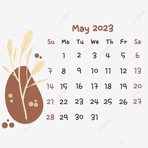 May Calendar 2023 Aesthetic, May Calander, Calendar 2023 May, Calendar May 2023, May Clipart, Calender 2023, Ipad Pics, Calendar Clipart, May Calendar