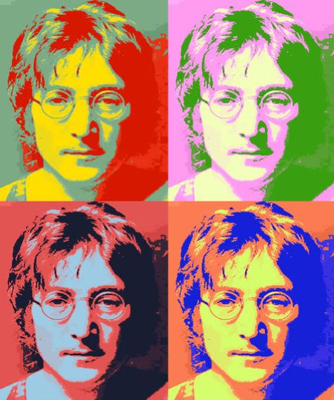 Andy Worhol's John Lennon. Look at those colors! OMG. Andy Warhol Portraits, Beatles Fan Art, Warhol Paintings, Andy Warhol Pop Art, Andy Warhol Art, Warhol Art, Beatles Photos, Beatles Fans, Arte Pop