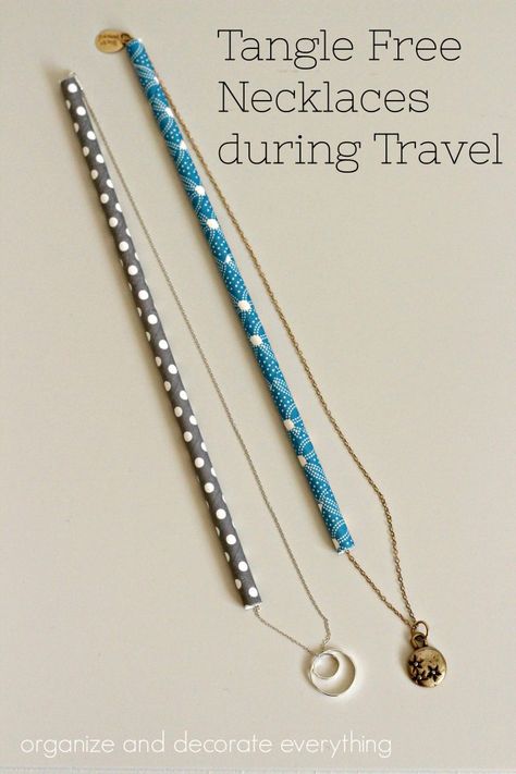 Organizing And Cleaning, Jewelry Hacks, Travel Necklace, 31 Days, Clean Dishwasher, House Cleaning Tips, Useful Life Hacks, Household Hacks, Cleaning Jewelry