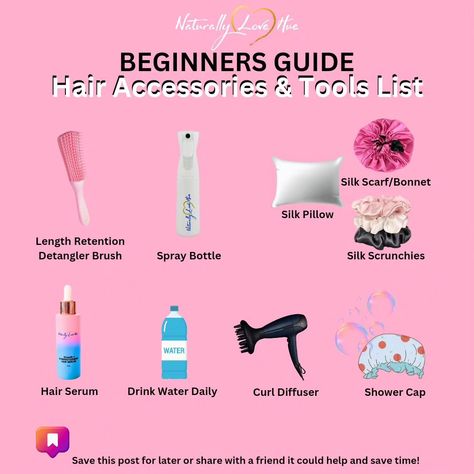 Hey HUE lovelies! 🌸 Are you just starting on your hair care journey and wondering what essentials you need to keep your locks luscious and healthy? Fear not! I've compiled a must-have list of hair accessories and tools that will transform your hair care routine. Let's dive in! 💁‍♀️✨ 🌈Detangling Brush: A detangling brush gently eases out knots, minimizing breakage and keeping your hair smooth and manageable. Perfect for all hair types! 💦Spray Bottle: It's a game-changer for hydrating your h... Hair Accessories Must Haves, Hair Care Must Haves, Hair Care Kits, Perfect Bun, Hair Care Tools, Hair Smooth, Detangling Brush, Hair Essentials, Business Hairstyles