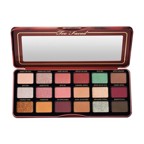 Too Faced Unveils Juicy Caramel Apple Palette Concealer Guide, Mascara Guide, Lipstick Guide, Too Faced Eyeshadow, Plumping Lipstick, Natural Foundation, Beautiful Eye Makeup, Too Faced Makeup, Moisturizing Serum