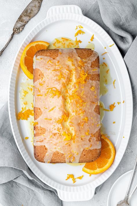 Easy Orange Pound Cake, Orange Desserts, Orange Pound Cake Recipe, Orange Loaf Cake, Orange Pound Cake, Tea Bread, Feb 26, Fun Baking, Pound Cakes