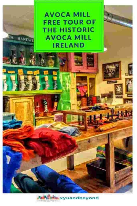 Tour the Avoca Mill Dublin  free #Ireland #AvocaMill #handweaving #textilearts #avocaVillage #dublin #visitireland via @https://www.pinterest.com/xyuandbeyond/ Creative Weaving, Visit Ireland, The Mill, Group Travel, Woven Throw, Travel Board, Europe Travel Tips, Travel Writer, Ireland Travel