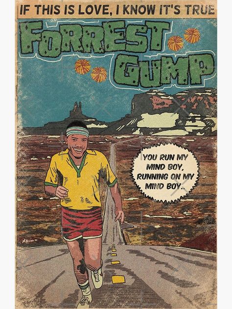 Book Parody, Room Things, Comic Book Art, Comic Poster, Afrocentric Art, Forrest Gump, Vintage Collage, Frank Ocean, Mural Wall Art