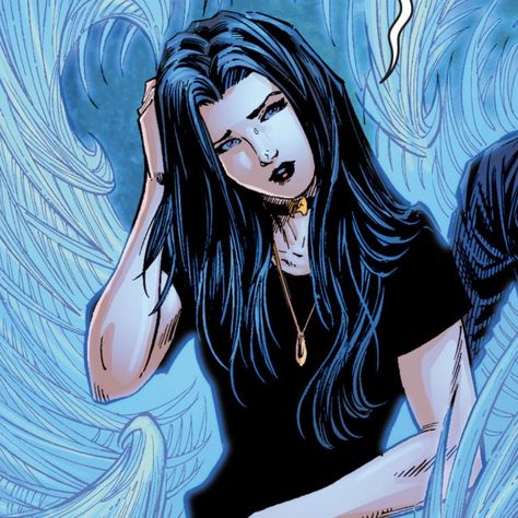 Raven Icon, Rachel Roth, Black Hair, Long Hair, A Woman, Hair, Blue, Black