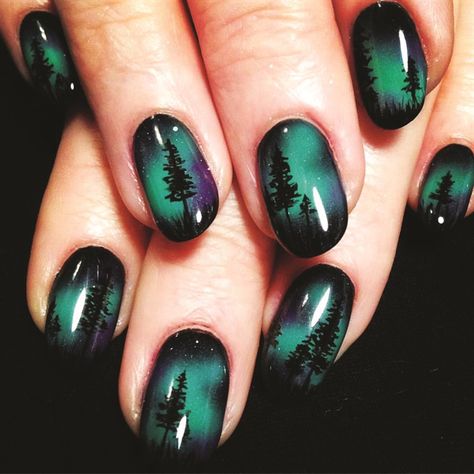 Nail Tech Thrives in Remote Reykjav&#237;k, Iceland Nagellack Trends, Light Nails, Her Nails, Simple Nail Art Designs, Beach Nails, Creative Nails, Cute Acrylic Nails, Nail Tech, Halloween Nails