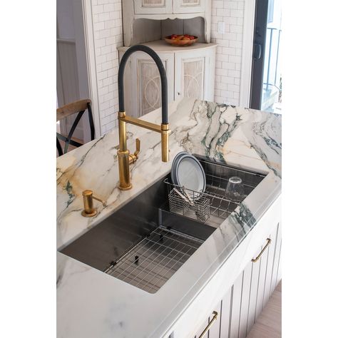 Nantucket Sinks (@nantucketsinks) • Instagram photos and videos Studio Dearborn, Nantucket Sinks, Large Kitchen Sinks, Kitchen Sink Stainless Steel, Stainless Sink, Dish Drying Rack, Steel Kitchen Sink, Undermount Kitchen Sinks, Dish Rack Drying