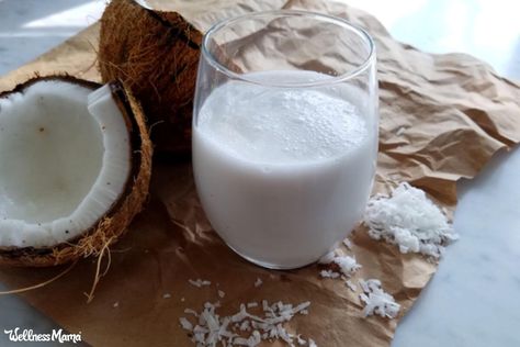 Make Coconut Milk, Wellness Mama, Coconut Milk Recipes, Nut Milk Bag, Baking Soda Shampoo, Vanilla Coconut, Canned Coconut Milk, Nut Milk, Frozen Strawberries