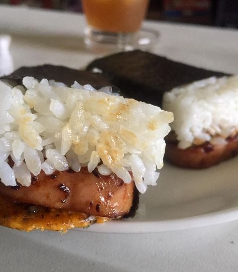 Hawaii's Favorite Food! | Try this next time you make Spam musubi | Facebook Spam Musubi, All Love, Garlic Butter, Favorite Food, Love Food, Brown Sugar, Garlic, Hawaii, Favorite Recipes