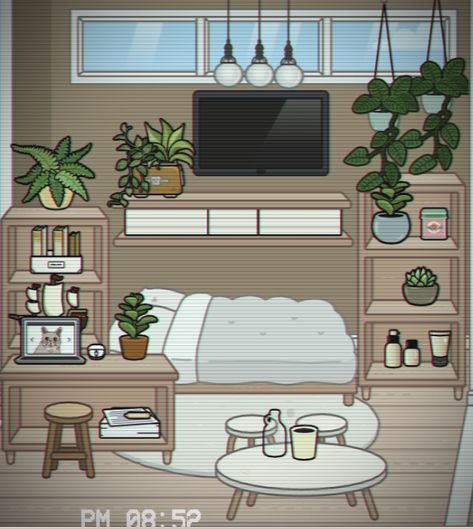 Toca Boca Room Ideas Aesthetic Bedroom Free House, Toca Boca Free House Ideas Bedroom, Manifest Michaela, Toca Boca Bedroom, Toka Boka, Free House Design, Bedroom Ideas Aesthetic, Halloween Wallpaper Cute, Aesthetic Bedroom Ideas